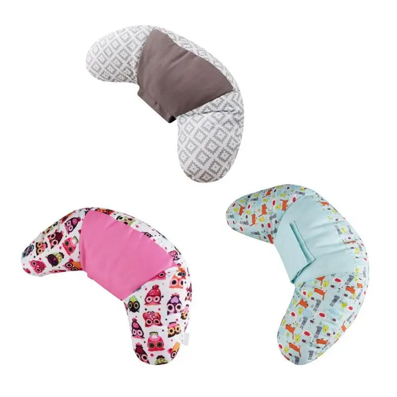 

Children Car Styling Neck Headrest Cushion Car Seat Belts Pillow Kids Soft Shoulder Safety Strap Protection Pads Support Neck