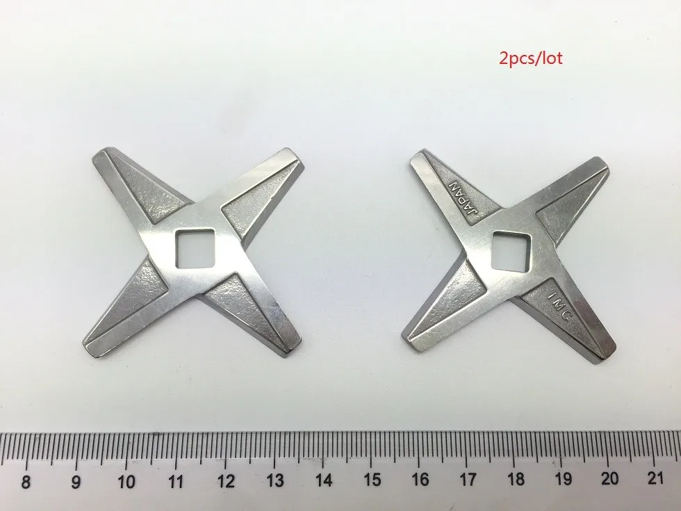 2 шт. в комплекте Мясорубка части#8 лезвие мясорубки нож A86.3109 подходит Zelmer