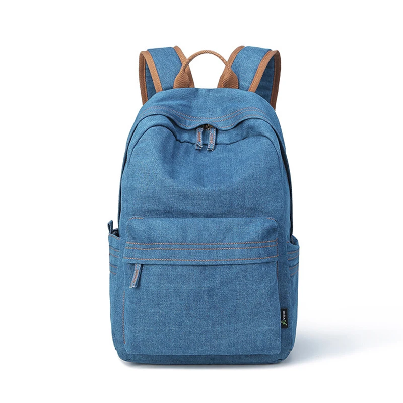 

2018 New Fashion Backpacks Unisex Casual Backpack Laptop Holder Women Ruckpack Denim School Bag Waterproof Book Bags