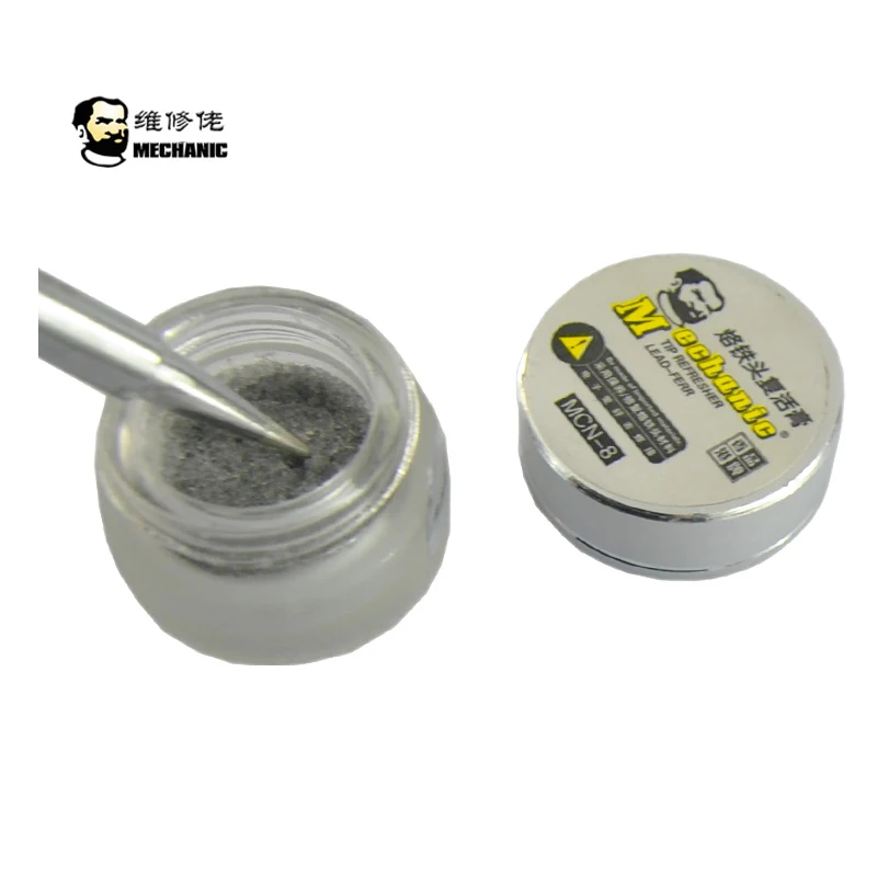 Repair Tools Mechanic Soldering Iron Tip Refresher Clean Paste for Oxide Solder Iron Tip Head Resurrection MCN-8S Repair Tools Mechanic Soldering Iron Tip Refresher Clean Paste for Oxide Solder Iron Tip Head Resurrection MCN-8S