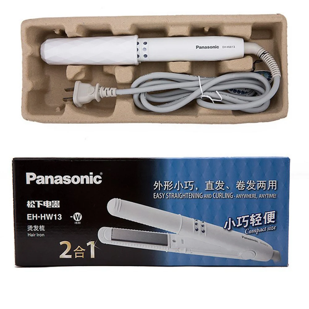 Для укладки волос Panasonic EH HW13 керамические пластины выпрямители для Инструменты