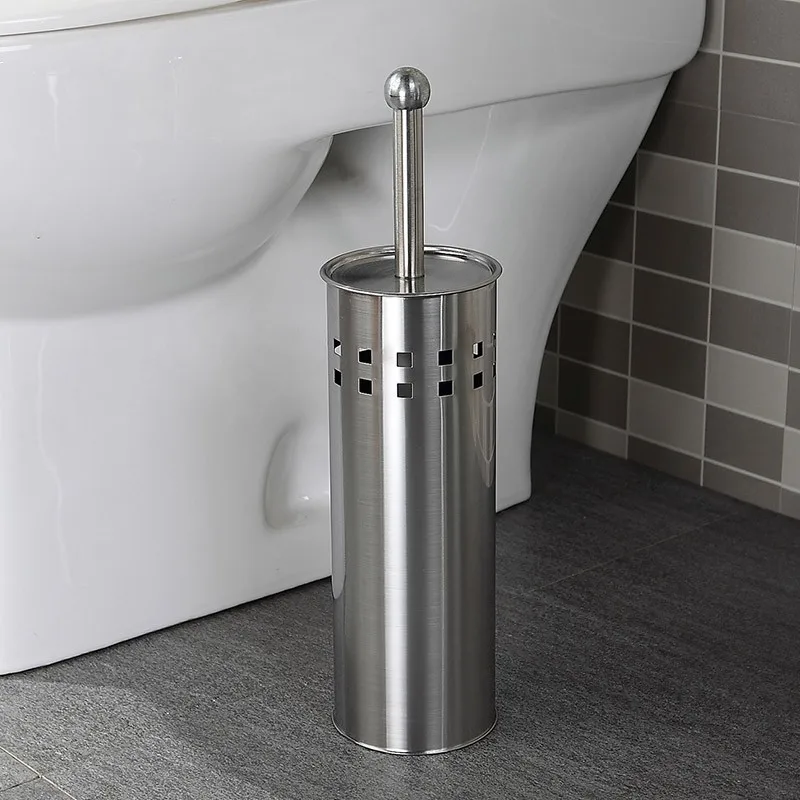 Высокое качество 430 нержавеющая сталь 9,7 см* 32 см туалетная щетка для уборки в ванной продукты escobilla wc зубная щетка держатель wc