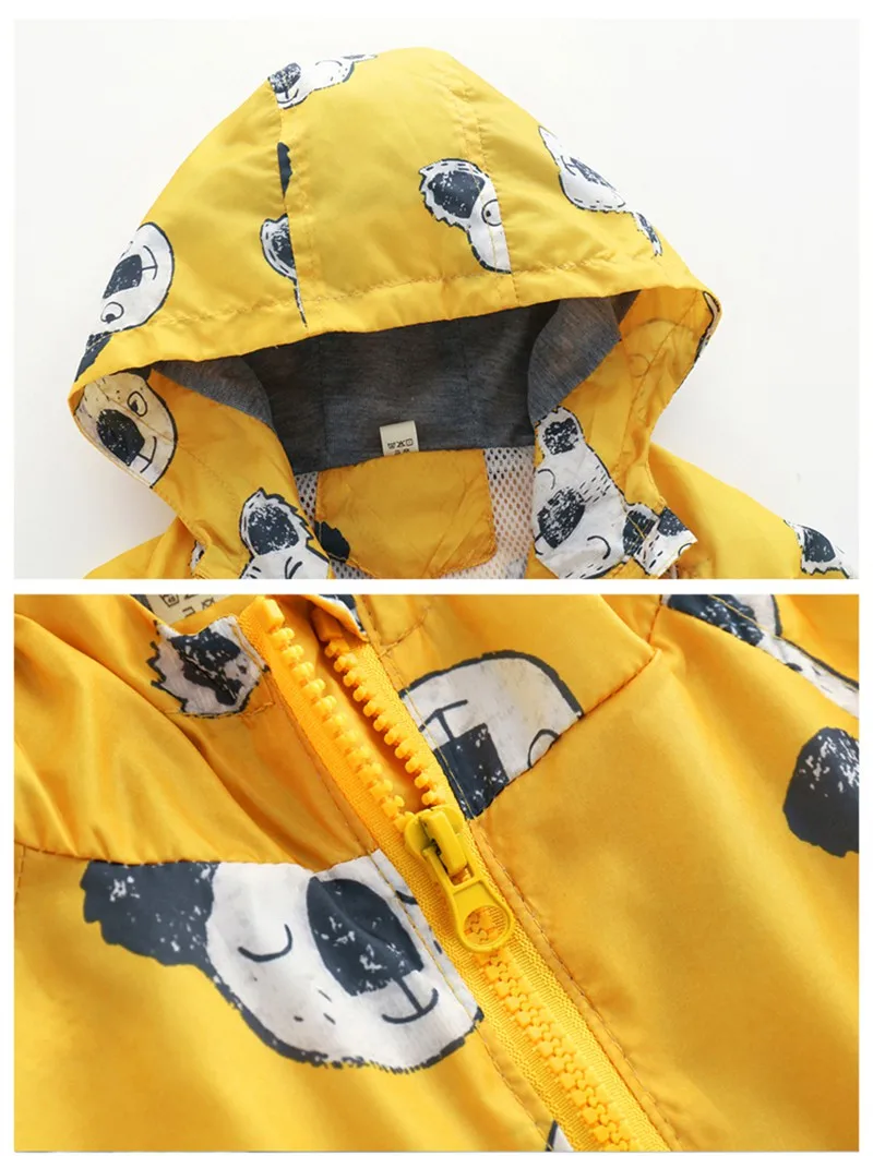 COOTELILI Kids Jacket For Girls Boys 2018 Autumn Hooded Children Clothes Active Baby Boys Coat Windbreakers Baby Clothing  (9)