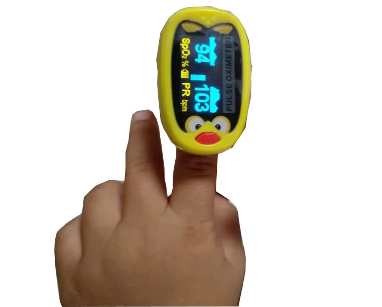 

Li Battery Children Kids Finger Pulse Oximeter for Pediatric Child oximetro SPO2 PR Blood Oxygen Monitor Pulsoximeter