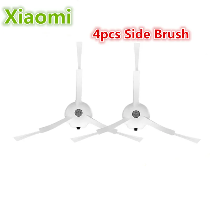 

4*Original Side Brush Replacement  xiaomi vacuum  Xiaomi Robotic Vacuum Cleaner Side Brush  xiaomi mi Robot side Brushes