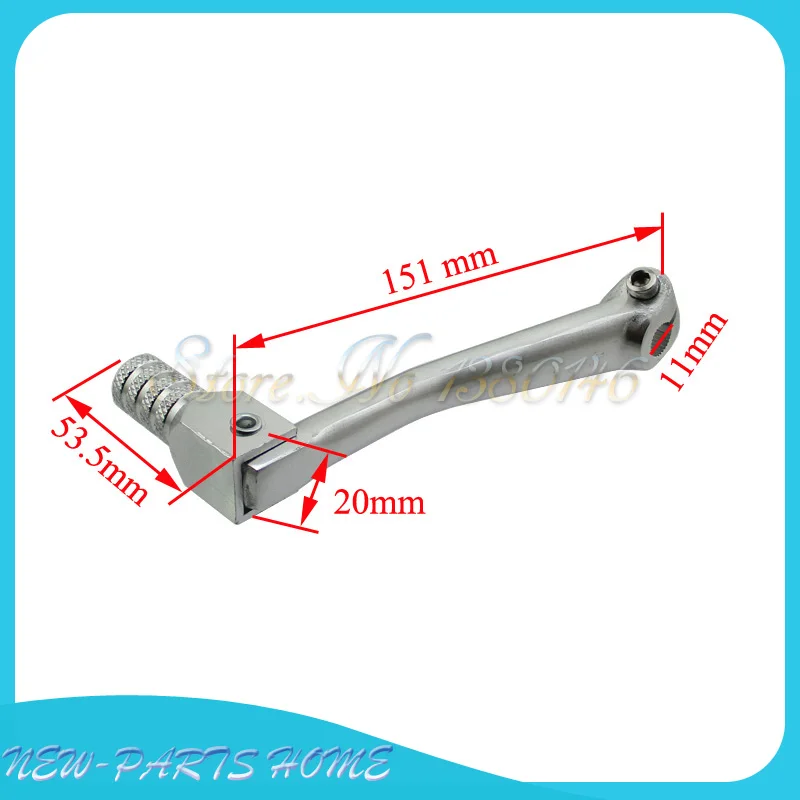 Складной рычаг переключения передач для 50cc 70cc 90cc 110cc 125cc 140cc 150cc 160cc китайский для Dirt Pit Bike SSR XR CRF 50 TTR KLX