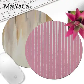 

MaiYaCa Watercolor background Customized MousePads Computer Laptop Anime Mouse Mat Gaming Durable PC Anti-slip round Mouse Mat