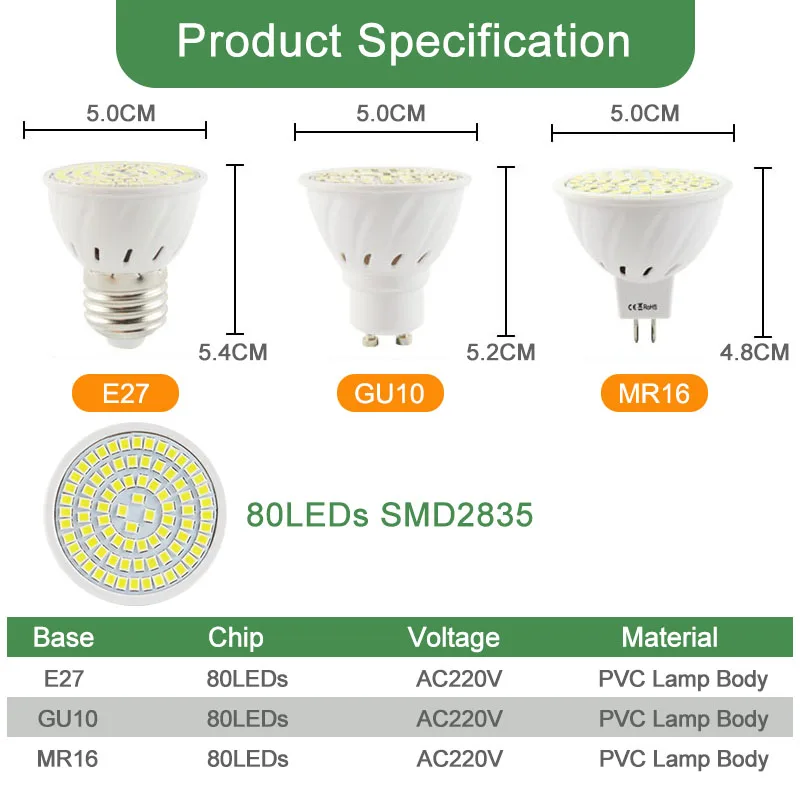 Kaguyahime E27 Gu10 Mr16 Светодиодный точечный светильник светодиодный светильник для выращивания/теплый/белый AC 220V 110V Светодиодный светильник 3W 4W точечный светильник полный спектр