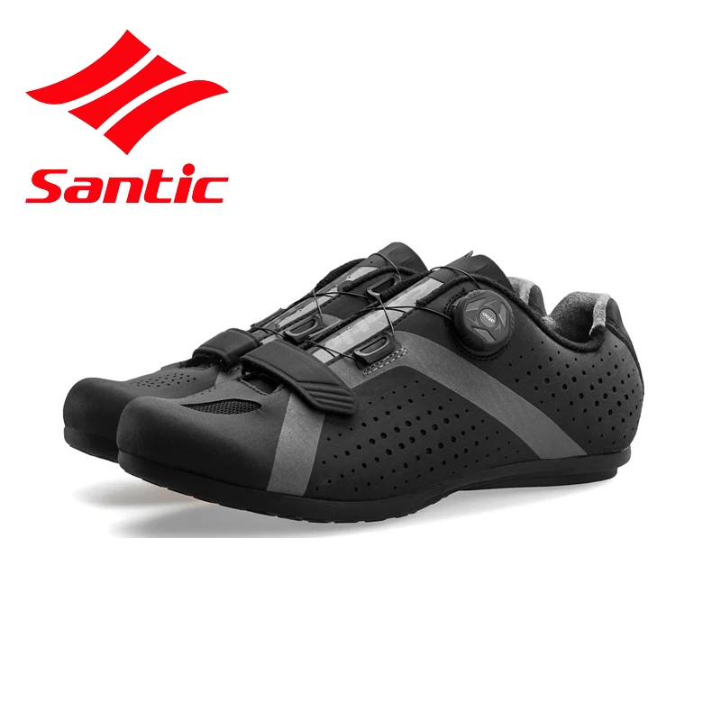 Santic MTB обувь для шоссейного велосипеда Pro велоспорта резиновая нескользящая