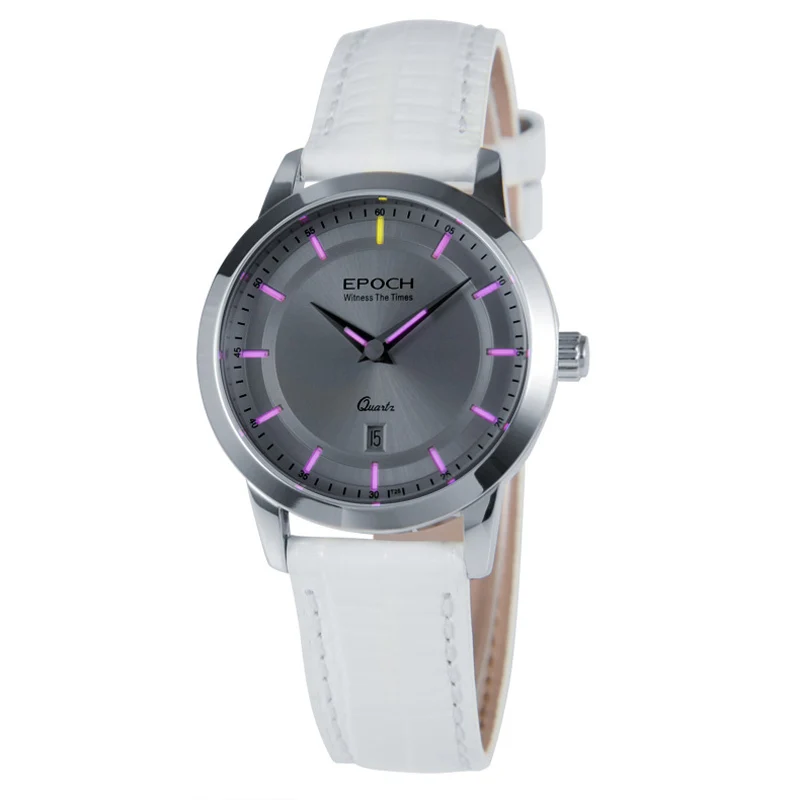 EPOCH 6023L waterproof 50m tritium gas luminous vogue business lady women quartz watch wristwatch
