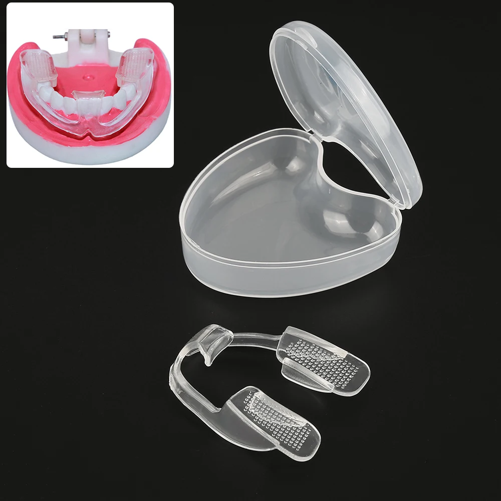 

Y&W&F 1PC Tooth Correction Dental Braces Quit Teeth Grinding Moldable Comfort Dental Guard Sleep Aid Night Teeth Teeth Care Tool