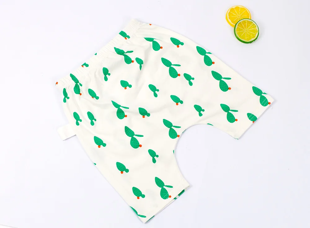 Calças do Bebê Primavera e no Crianças de Algodão Shorts de Algodão para Meninos e Meninas Lote Verão Nova Grande Bonito 4 Pçs - 7 de Algodão shorts de Algodão para meninos e meninas