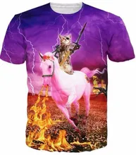 Fat White Cat Nebula Galaxy 3D Print font b T b font font b Shirt b