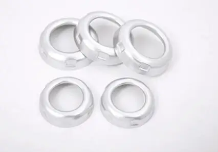 

5pcs/set Chrome Volume and Air Conditioning Knobs Trim for Land Rover Discovery 4 for Range Rover Sport Car Accessory and Parts
