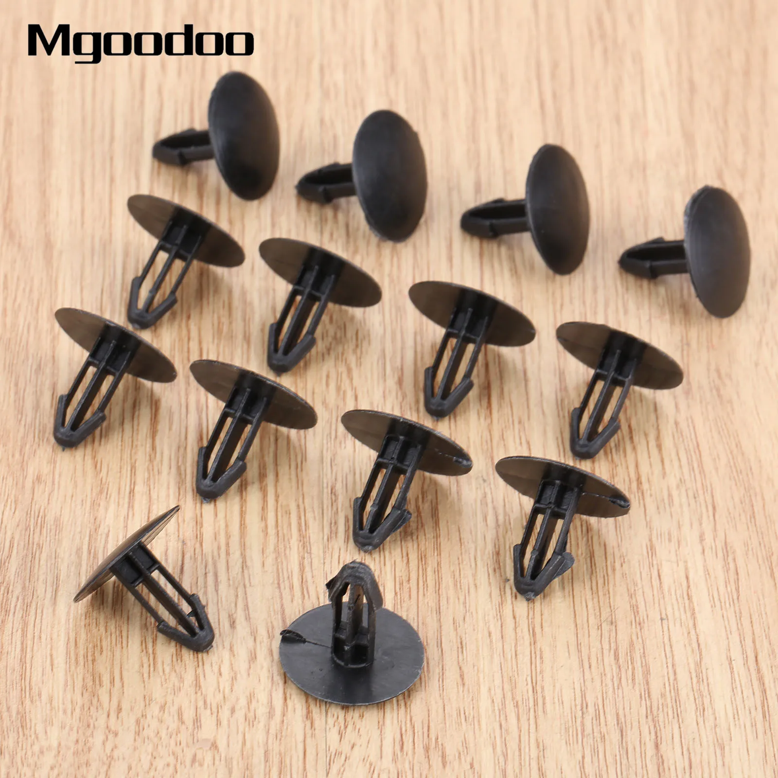 

50Pcs 6mm Hole Auto Fastener Clips Car Machine Engine Cover Fender Fixed Clamp Rivet Clip For Honda Civic Accord For Spirior Crv