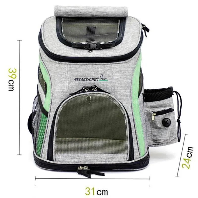 Dog Carrier Backpack Bag Breathable Dogs for small dogs Cat Bag Portable Pet Shoulder Dog Stuff Hiking Travel Walking Riding