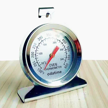 

Odatime 100-600F Degree Food Meat Stainless Steel Kitchen Baking or Oven Thermometer Stand Up or Hanging Dial Temperature Gauge