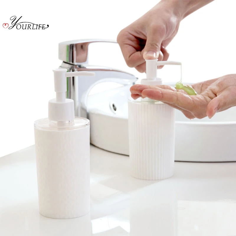 

OYOURLIFE Portable Soap Dispenser Cosmetics Bottles Bathroom Hand Sanitizer Shampoo Body Wash Lotion Bottle Bathroom Accessories