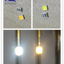 500 шт 0,2 W SMD 2835 Светодиодный потолочный светильник из бисера 60ma 20-25lm белый/теплый белый SMD СВЕТОДИОДНЫЙ бусины светодиодный чип DC3.0-3.6V для всех видов светодиодный светильник