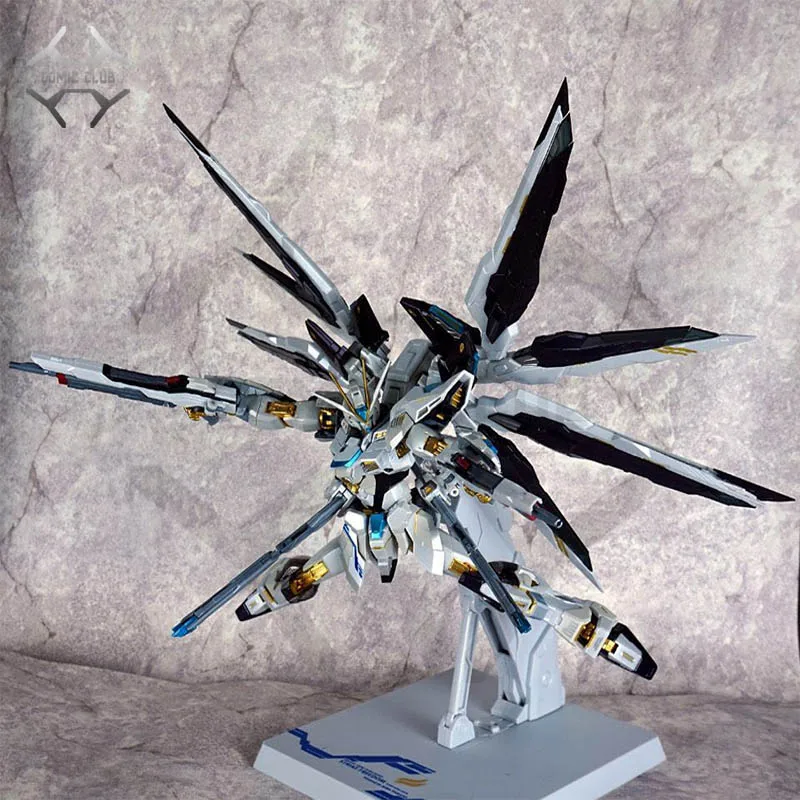 Comic Club metalclub metalgear металлическая сборка MB Gundam Страйк Фридом белого цвета высокого качества фигурка