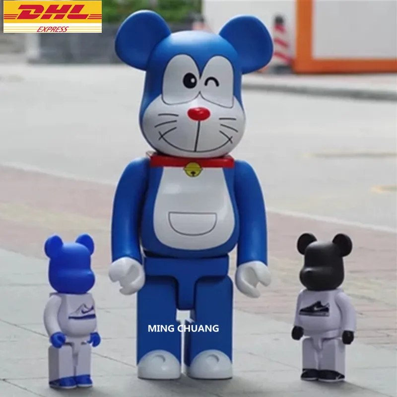 

27" Bearbrick Gloomy 1000% Be@rbrick Cos BB Doraemon Basic Vinyl Action Figure Collectible Model Toy 70CM D388