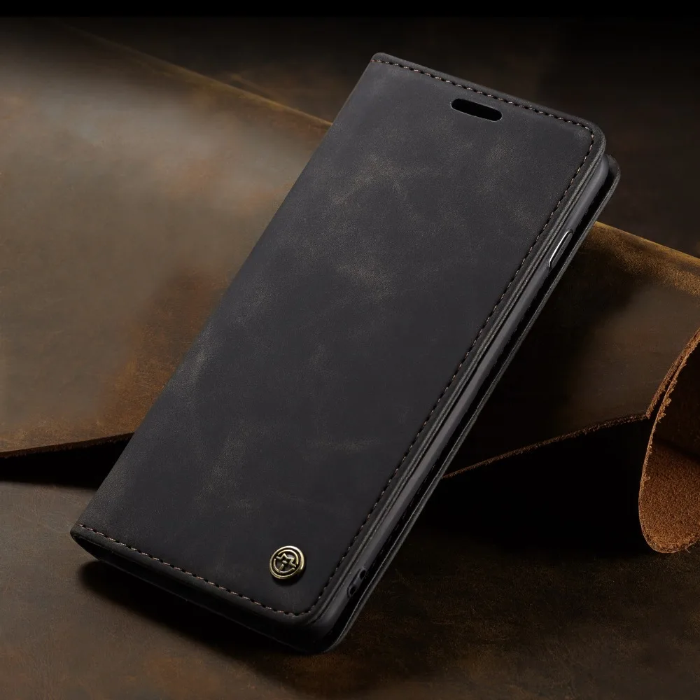 Роскошный кожаный чехол книжка S10e для Samsung Galaxy S9 S8 S10 Plus A20 A30 A50 A40 A70 A80 Магнитный