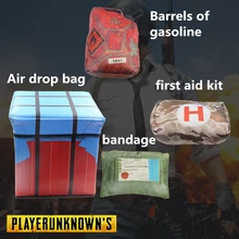 PUBG Playerunknowns Battlegrounds аптечка painkiller бинт воздушная капля коробка для хранения плюшевая Подарочная плюшевая подушка подарок для детей и взрослых