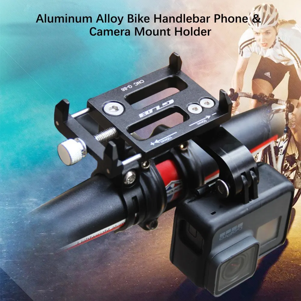 Bike Bicycle Handlebar Mount Holder Motorcycle Cycling Phone Holder