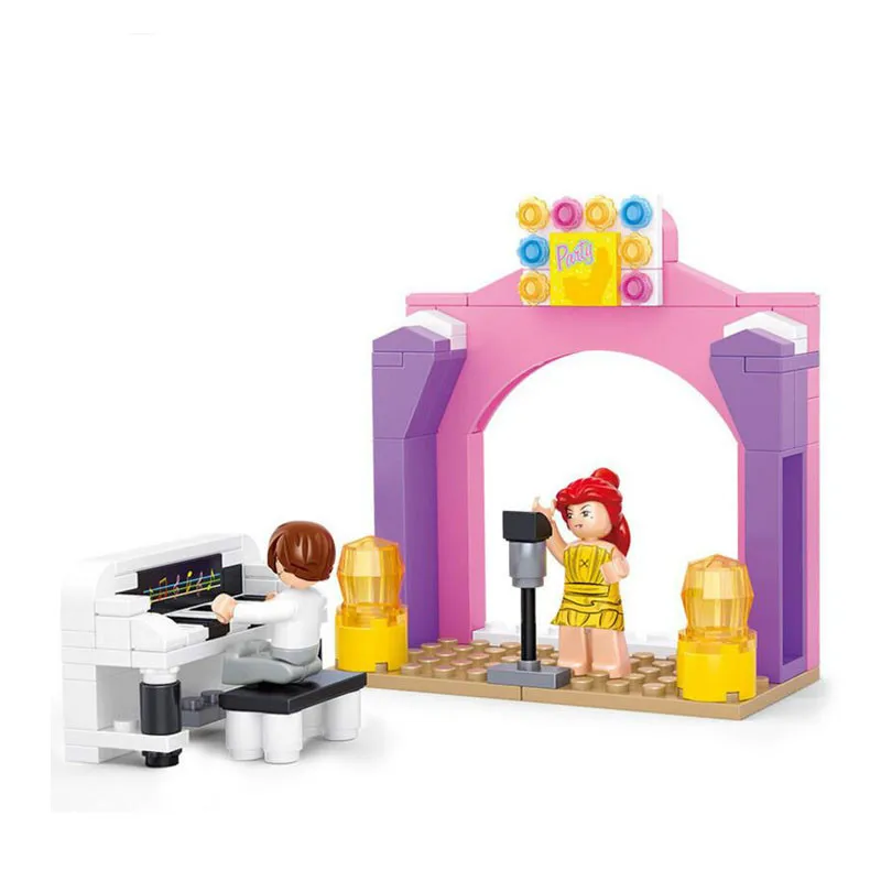 

Sluban Building Blocks Compatible with Lego B0521 109P Models Building Kits Blocks Toys Hobbies For Chlidren