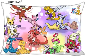 

Personalized Custom Digimon Pillowcase 45x35cm(One Side) Rectang Zipper Print High Quality Pillowcase Cover