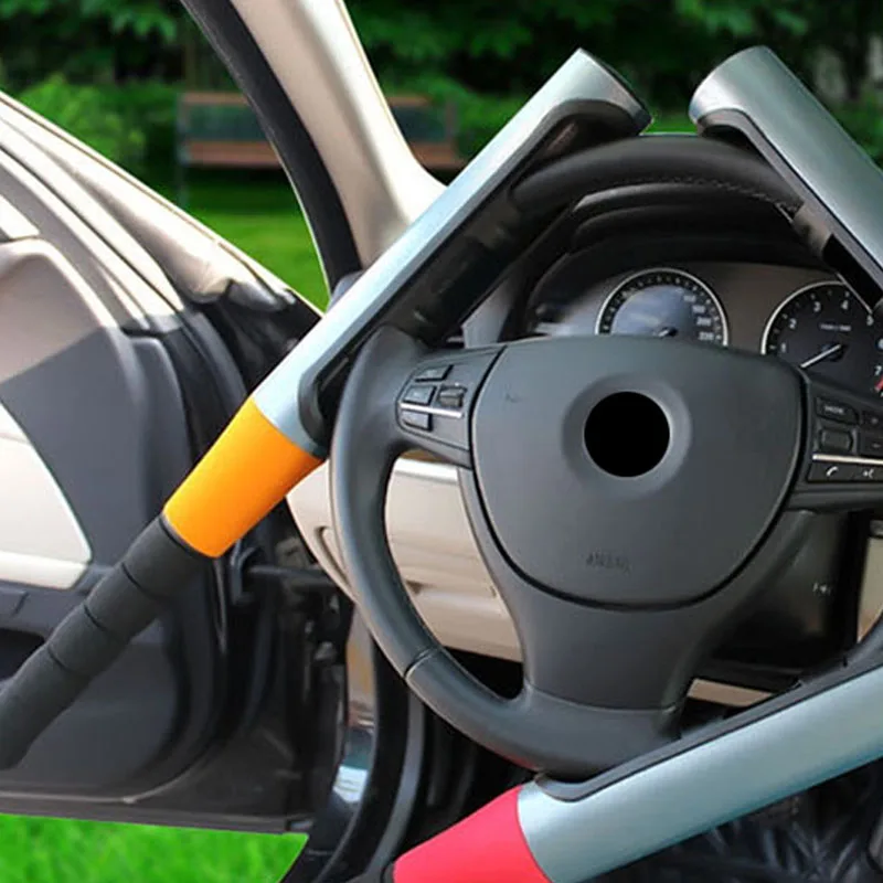 Car baseball lock steering wheel lock anti theft lock large steel lock