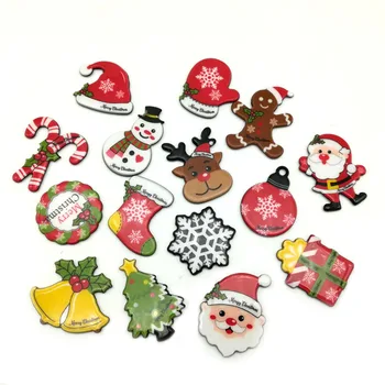 

Christmas Cartoon planar resin crafts for DIY Crafts Embellishment resin flatback 1.2inch RET1486