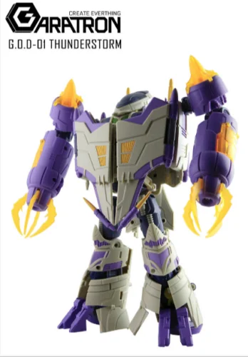 

Garatron GOD-01 GOD01 Thunderstorm Thunderwing Transformation Action Figure
