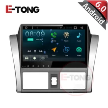 10.1″ Quad core Android 4.4.4 Car Audio Radio Stereo Head Unit for Toyota Vios/Yaris 2014 Rom 16 G 1024 * 600 support WIFI 3