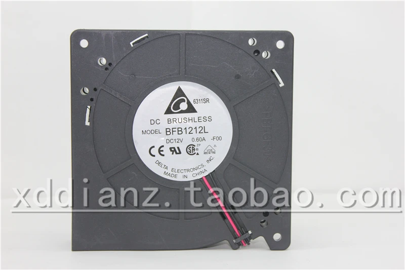 

Original BFB1212L DC12V 0.60A 12cm 12032 Centrifugal turbo fan