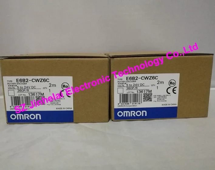 

New and original E6B2-CWZ6C 360P/R OMRON ROTARY ENCODER 5-24VDC