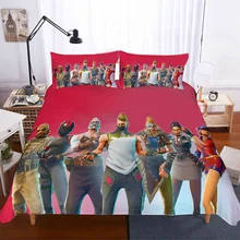 

YEARNUO Kids Fortress Night Game Bedding Set Twin Full Size Bedclothes Duvet Cover Set Pillowcase Boy Bedroom Bedspread