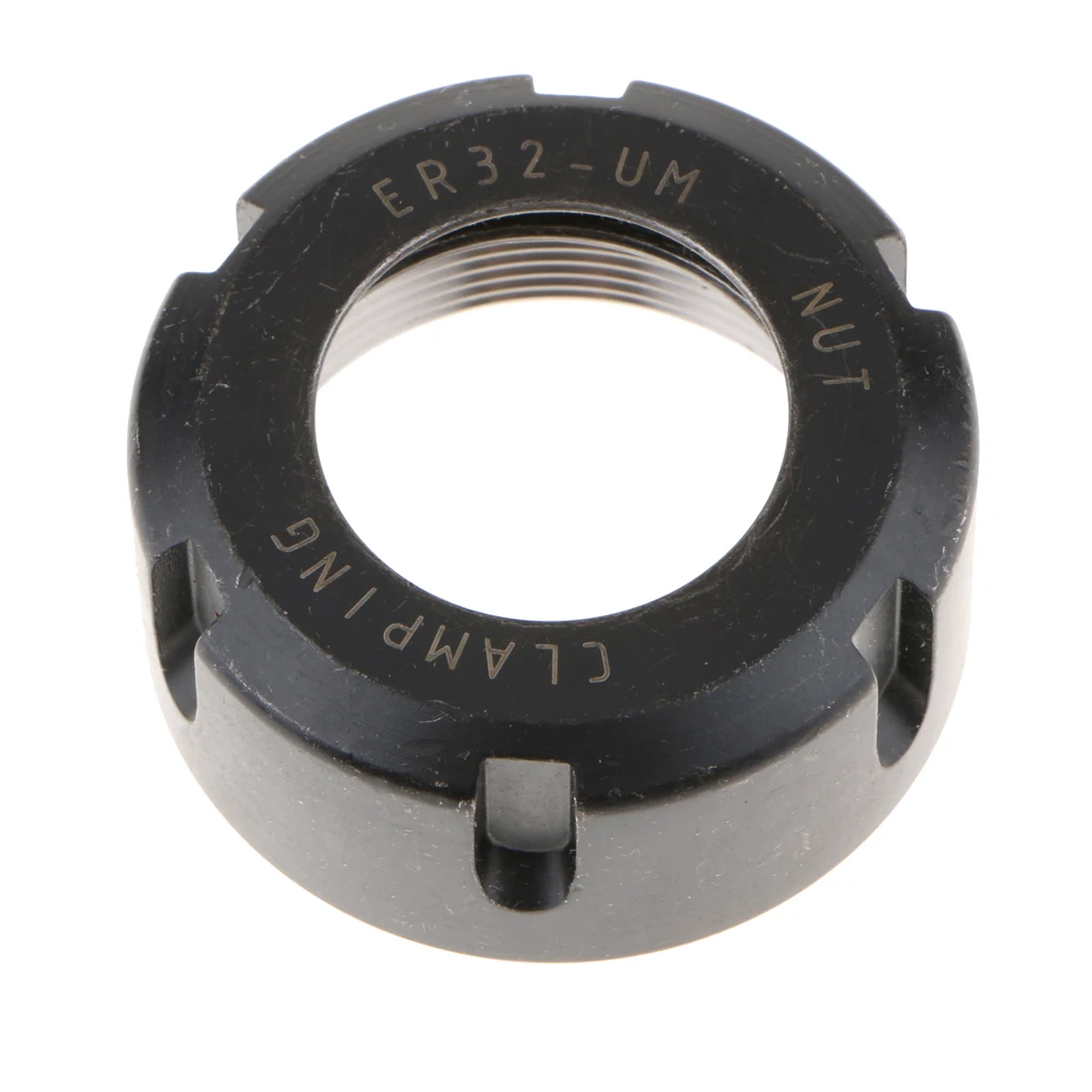 Sturdy ER32-UM Collet Clamping Hex Nuts For CNC Milling Chuck Holder Lathe