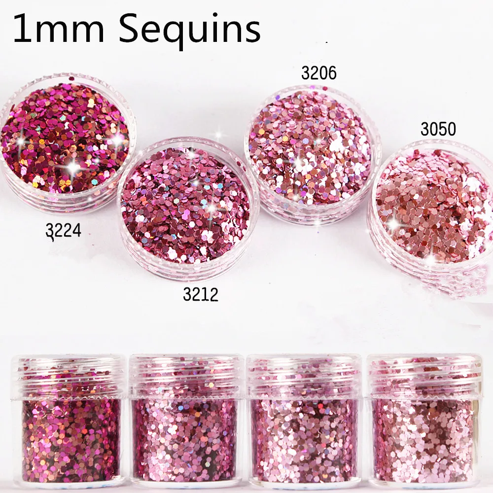 

1 Box Holo Rose Rose Gold Nail Glitter Sequin Glitter Powder Nail Art Powder Dust Fairy Dust Manicure Nail Decoration