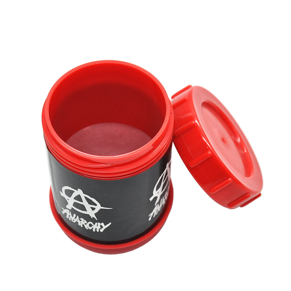 

Pollen Presser Shaker Pollen Sifter Box New Micro Mesh Stash Can Safe Shaker 4.5" Silk Screen Herb Grinder.Color Pattern Random