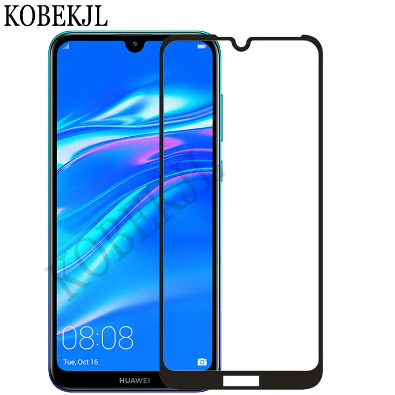 Стекло для Huawei Y7 2019 защита экрана Pro полное покрытие стекло Y 7 Prime Y7Pro Y7Prime