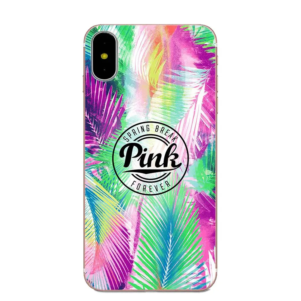 В гавайском стиле с изображением пальм для Apple iPhone 4 4S 5 5C 5S SE 6 S 7 8 Plus X XS Max XR ТПУ