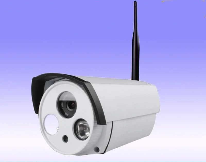 Outdoor WIFI network surveillance camera linked alarm alarm security