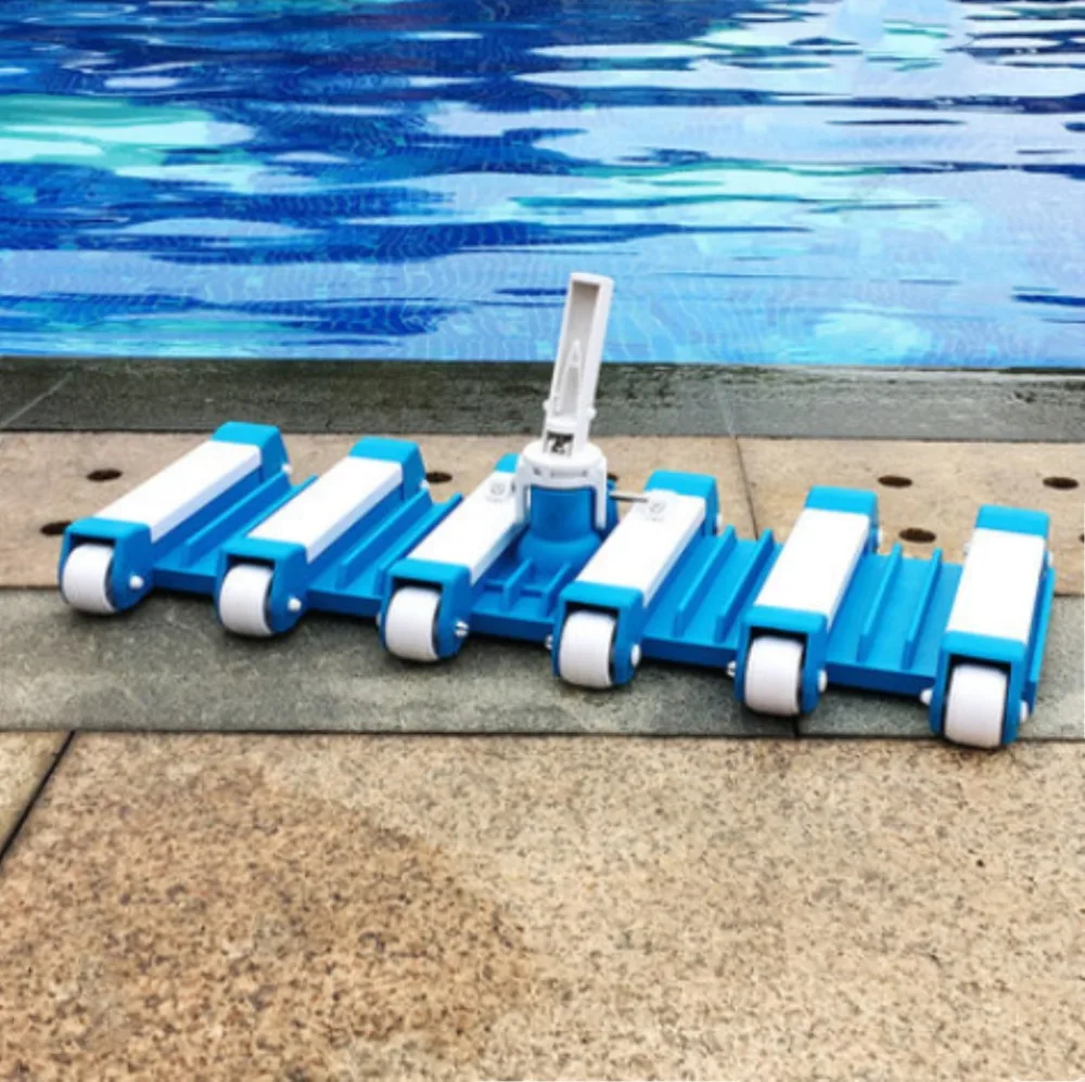 

25 Inch 7.8kg Suction Head in Swimming Pool Cleaning with Brush Underwater Vacuum Cleaner Sewage Suction Pool Accessories