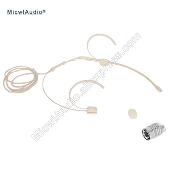 

Condenser Headset Pro Headworn Microphone For Audio Technical Receiver Omidirectional the Hirose Connector PlugAT005