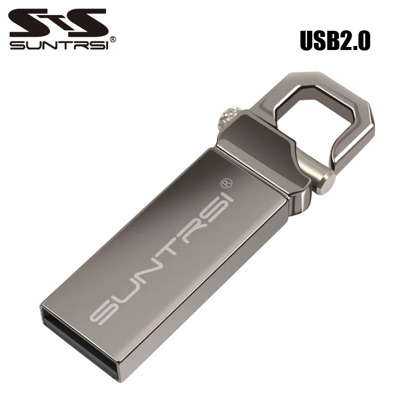 Suntrsi Флешка 64 Гб металлическая высокоскоростная USB флешка водонепроницаемый