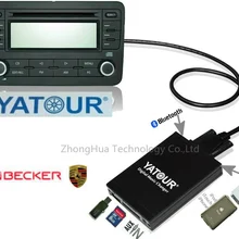 Yatour YTM07 цифровой музыкальный CD changer USB SD AUX Bluetooth ipod iphone интерфейс для Mercede Benz Becker Porsche Ford адаптер