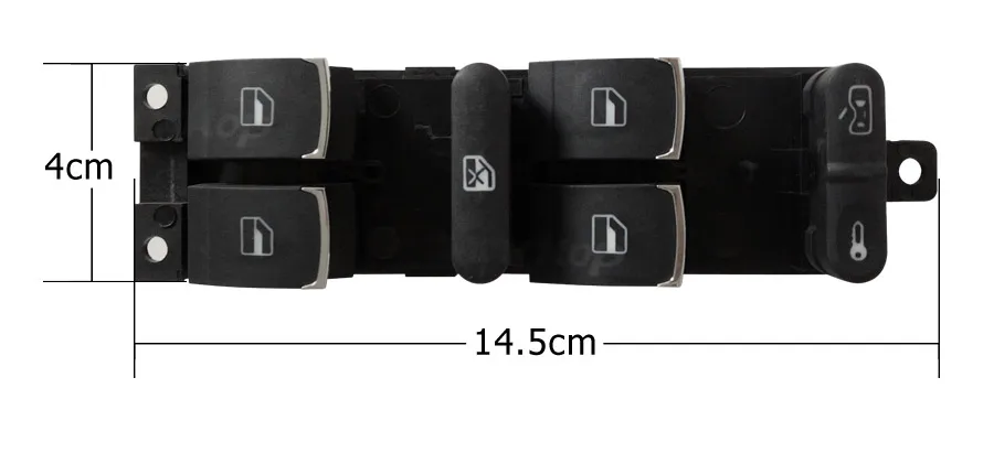 Automobile control console