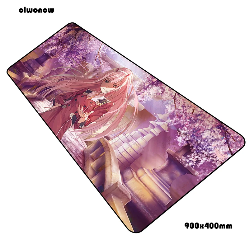 Коврик для мыши darling in the franxx padmouse 900x400x3 мм, игровой коврик для мыши, классный коврик для мыши, игровой стол, восхитительный коврик для мыши, ПК - Цвет: Size 900x400x3mm