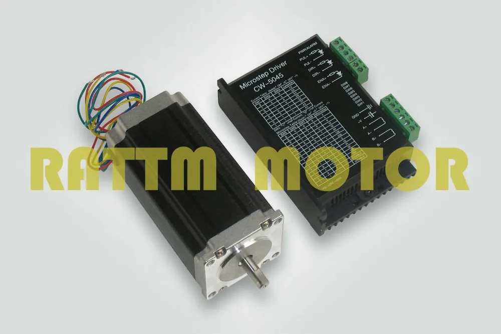 

NEMA23 Stepper Motor controller 425 oz-in/3.0A with 256 microstep stepper motor driver and 4.5A current